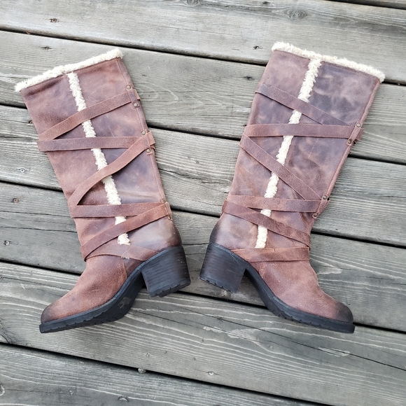 Zodiac | Audreya Leather Slouchy Boots - Picture 2 of 8